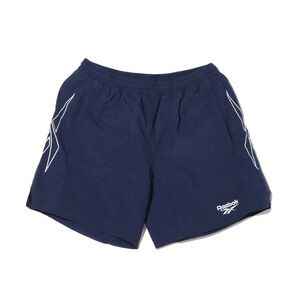 Reebok Men's Dark Blue Athletic Shorts